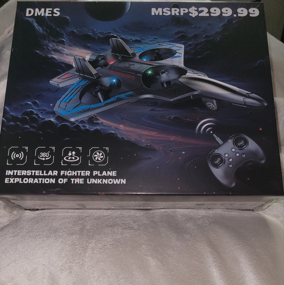 DMES Interstellar Fighter Plane Drone NWT